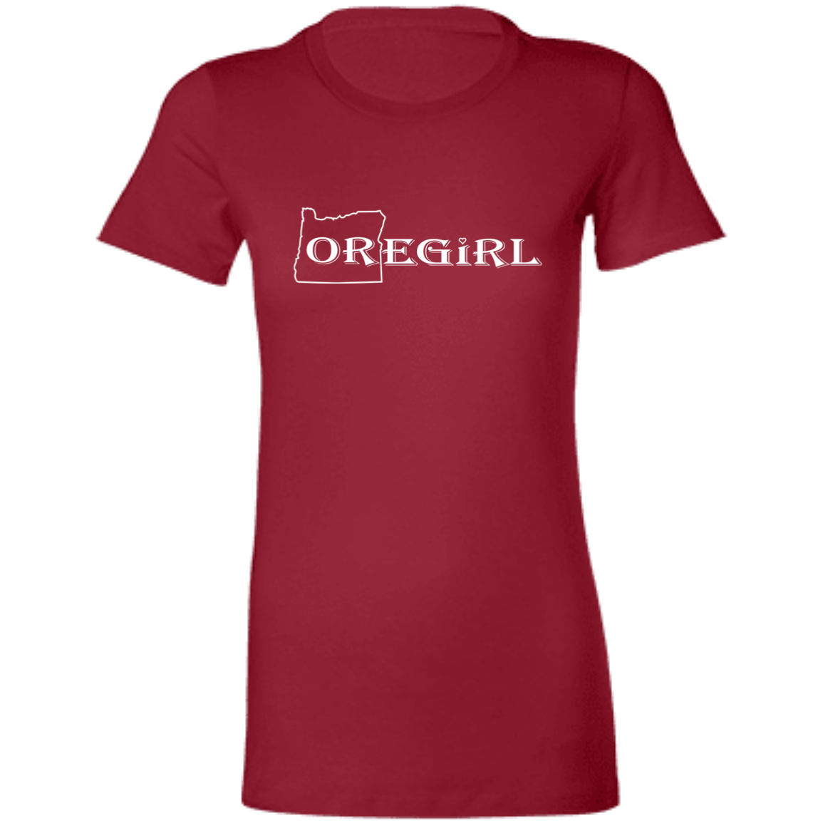 Oregirl Ladies Favorite T-Shirt